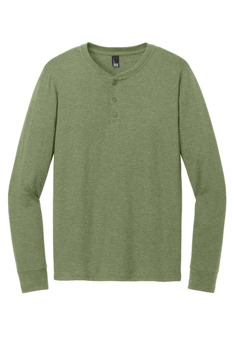 District DT145 Perfect Tri Long Sleeve Henley