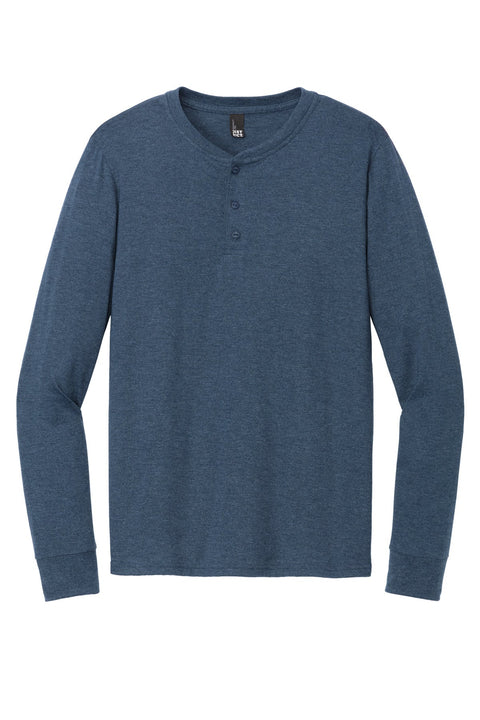 District DT145 Perfect Tri Long Sleeve Henley
