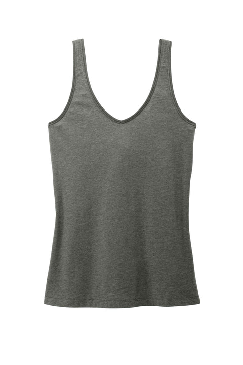 District DT154 Women's Perfect Blend CVC V-Neck Tank