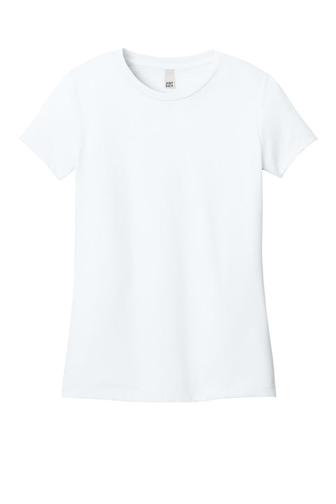 District DT188 Women's Perfect Weight CVC Tee