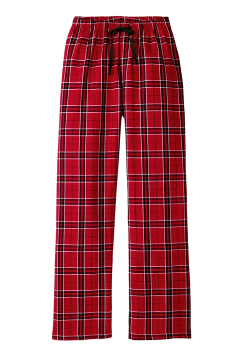 District DT2800 Women's Flannel Plaid Pant