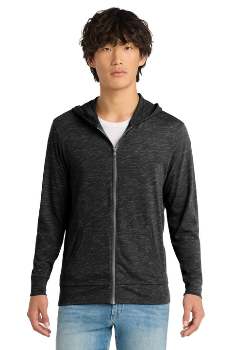 District DT565 Medal Full-Zip Hoodie