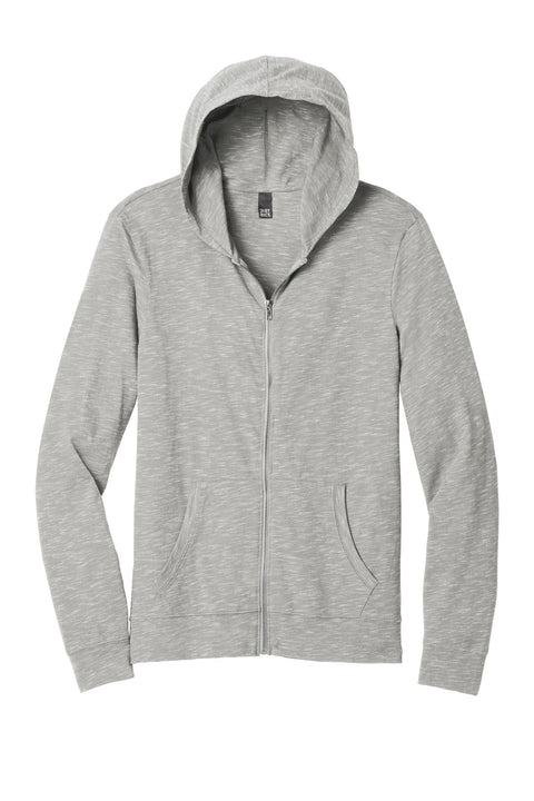 District DT565 Medal Full-Zip Hoodie