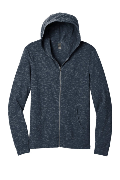 District DT565 Medal Full-Zip Hoodie