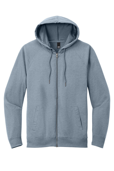 District DT573 Featherweight French Terry Full-Zip Hoodie