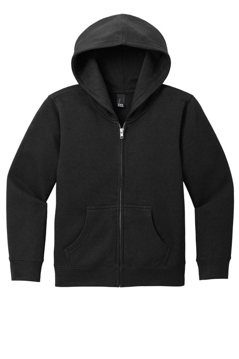 District DT6102Y Youth V.I.T. Fleece Full-Zip Hoodie