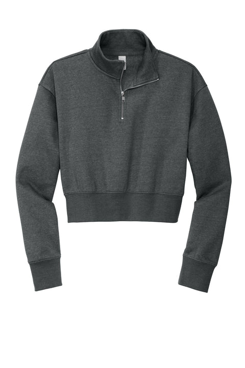 District DT6111 Women's V.I.T. Fleece 1/2-Zip