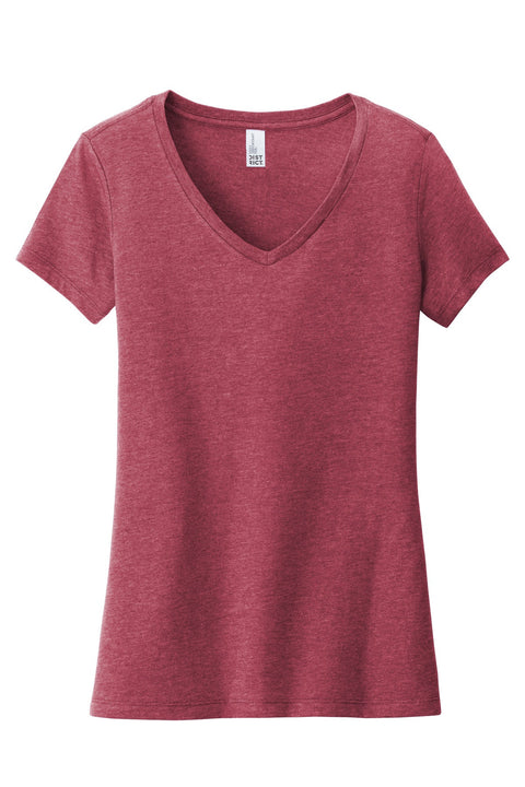 District DT6503 Women's Very Important Tee  V-Neck