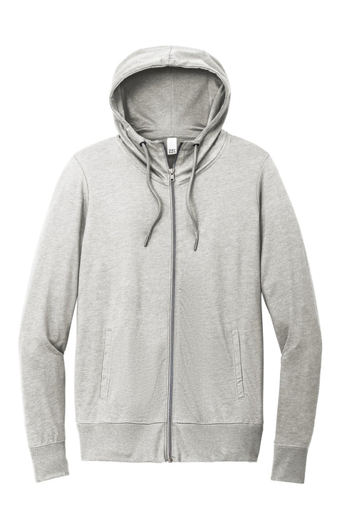 District DT673 Women's Featherweight French Terry Full-Zip Hoodie