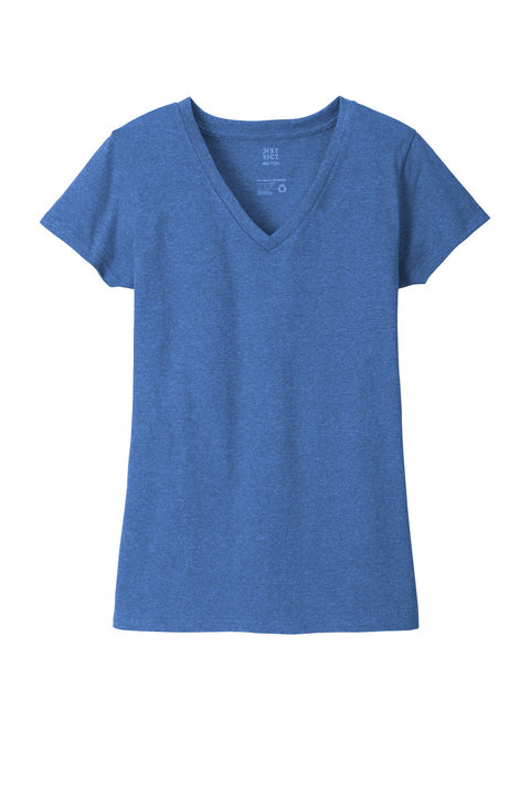 District DT8001 Women's Re-Tee  V-Neck