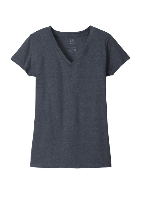 District DT8001 Women's Re-Tee  V-Neck