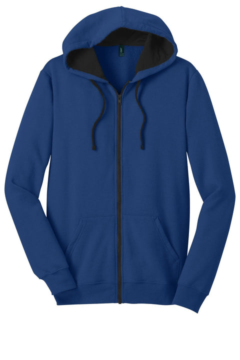 District DT800 The Concert Fleece Full-Zip Hoodie