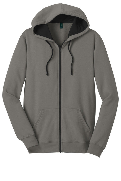 District DT800 The Concert Fleece Full-Zip Hoodie