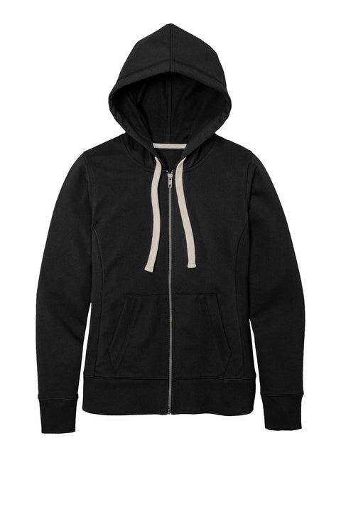 District DT8103 Women's Re-FleeceFull-Zip Hoodie