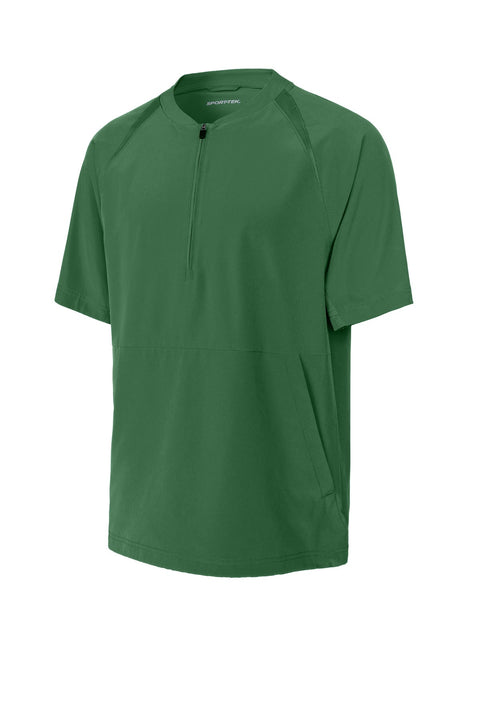 Sport-Tek JST489 Repeat 1/2-Zip Short Sleeve Jacket