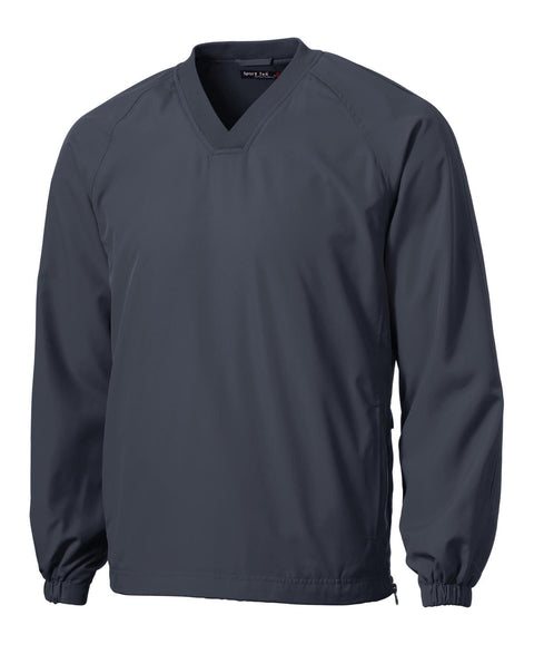 Sport-Tek JST72 V-Neck Raglan Wind Shirt