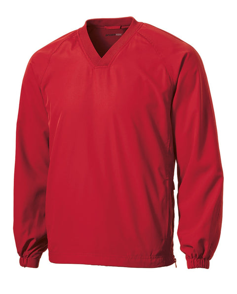 Sport-Tek JST72 V-Neck Raglan Wind Shirt