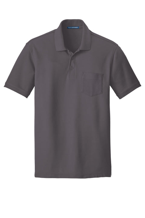 Port Authority K100P Core Classic Pique Pocket Polo