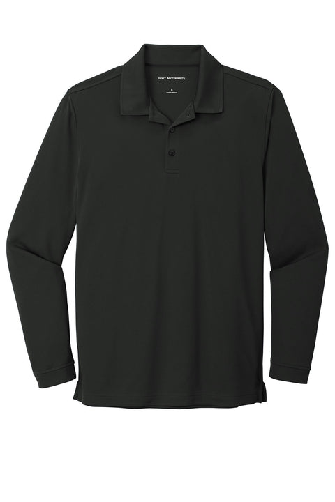 Port Authority K110LS Dry Zone  UV Micro-Mesh Long Sleeve Polo