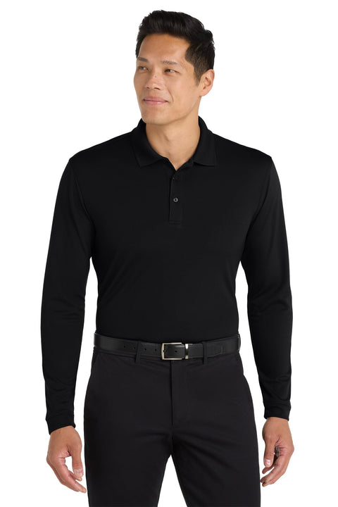 Port Authority K110LS Dry Zone  UV Micro-Mesh Long Sleeve Polo