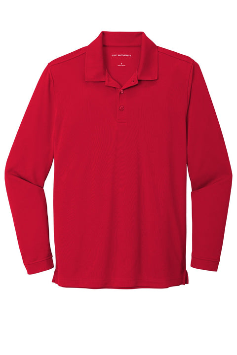 Port Authority K110LS Dry Zone  UV Micro-Mesh Long Sleeve Polo