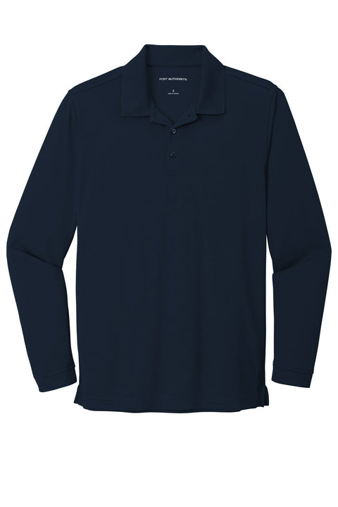 Port Authority K110LS Dry Zone  UV Micro-Mesh Long Sleeve Polo