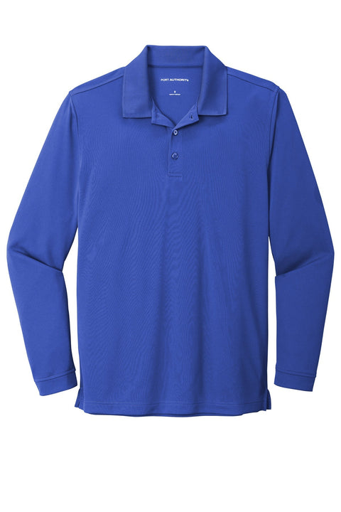 Port Authority K110LS Dry Zone  UV Micro-Mesh Long Sleeve Polo
