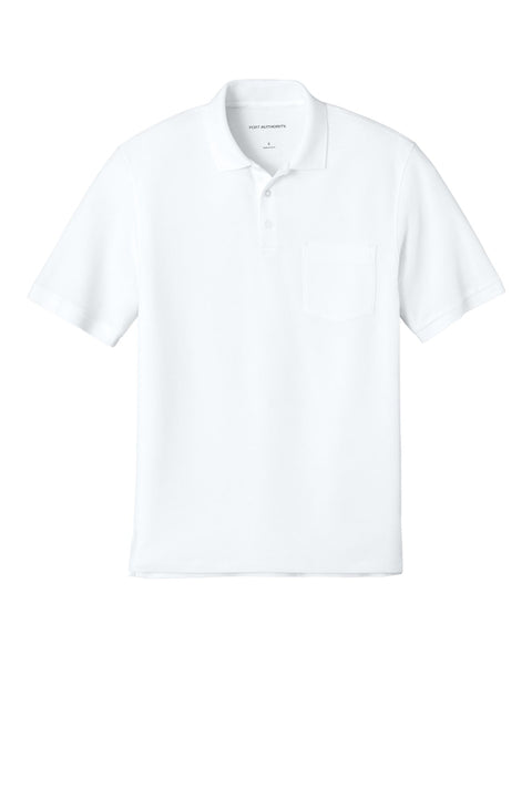 Port Authority K200P Wearever Signature Pique Pocket Polo