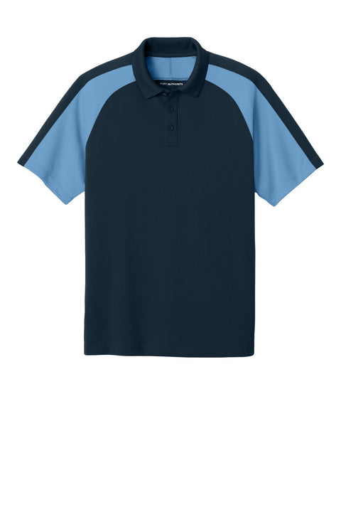 Port Authority K247 Wearever Performance Pique Colorblock Polo