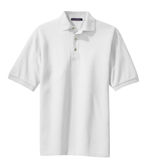 Port Authority K420 Heavyweight Cotton Pique Polo