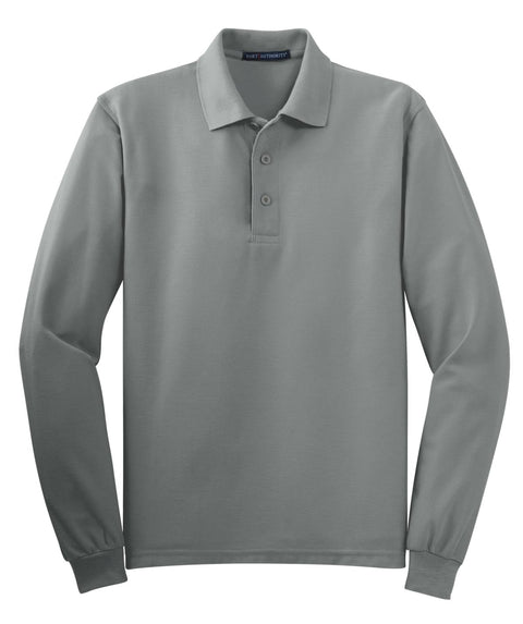 Port Authority K500LS Silk Touch Long Sleeve Polo