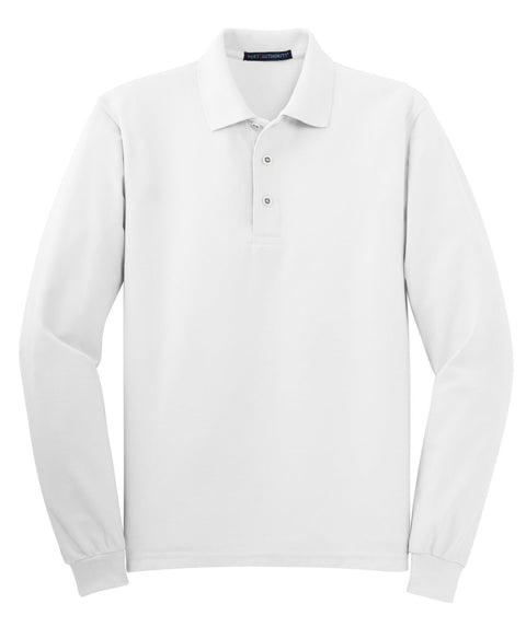 Port Authority K500LS Silk Touch Long Sleeve Polo