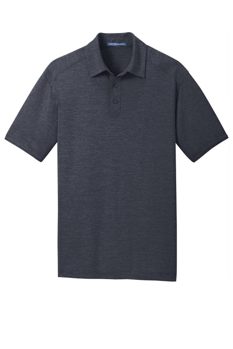 Port Authority K574 Digi Heather Performance Polo