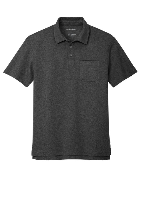 Port Authority K868 C-FREE Cotton Blend Pique Pocket Polo