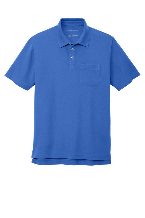 Port Authority K868 C-FREE Cotton Blend Pique Pocket Polo