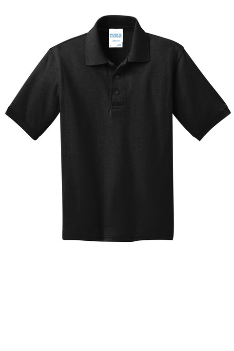 Port & Co KP55Y Youth Core Blend Jersey Knit Polo