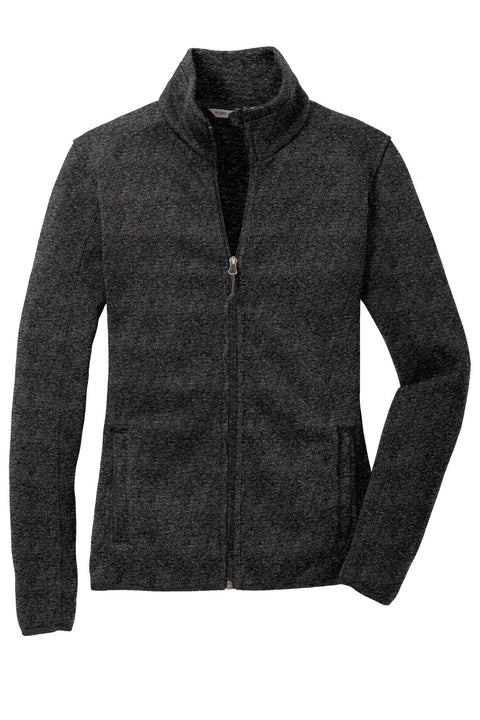 Port Authority L232 Women's Sweater Fleece Jacket