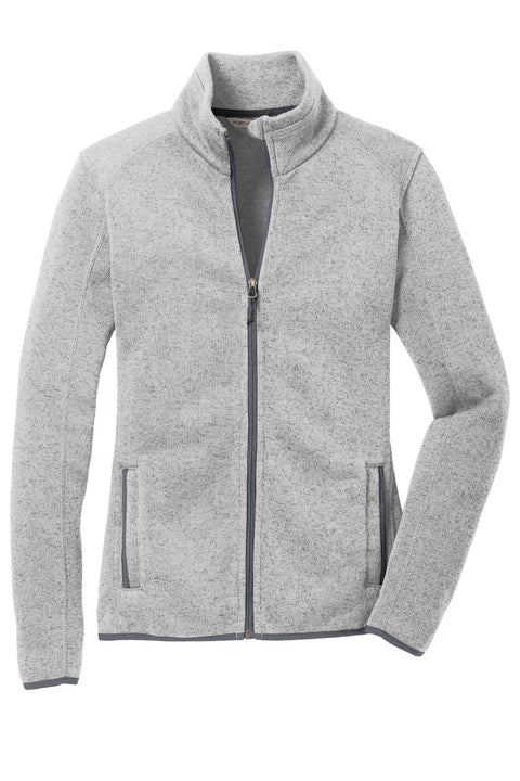 Port Authority L232 Women's Sweater Fleece Jacket