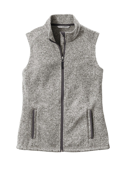 Port Authority L236 Women's Sweater Fleece Vest