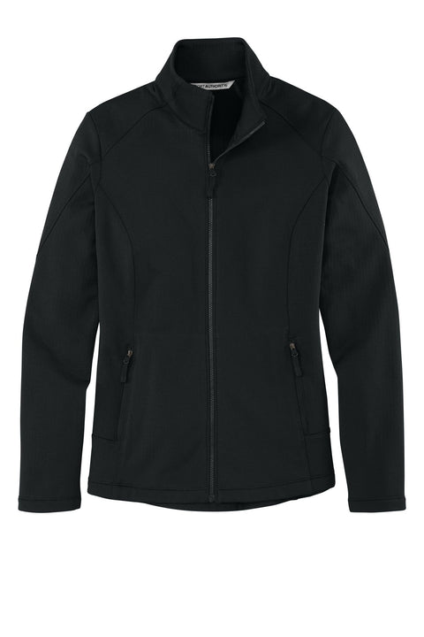 Port Authority L239 Women's Grid Fleece Jacket