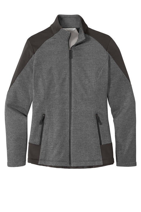Port Authority L239 Women's Grid Fleece Jacket