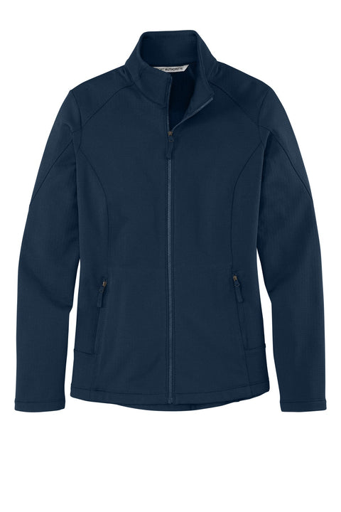 Port Authority L239 Women's Grid Fleece Jacket