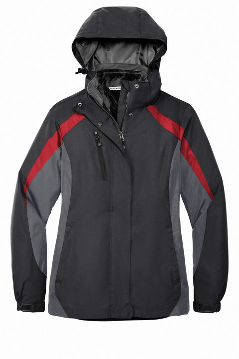Port Authority L321 Women's Colorblock 3-in-1 Jacket