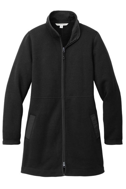 Port Authority L425 Women's Arc Sweater Fleece Long Jacket