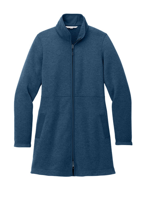 Port Authority L425 Women's Arc Sweater Fleece Long Jacket