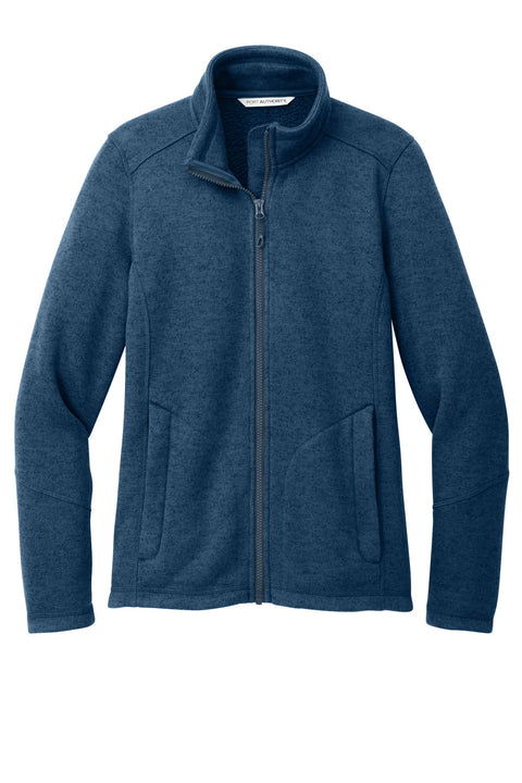 Port Authority L428 Women's Arc Sweater Fleece Jacket