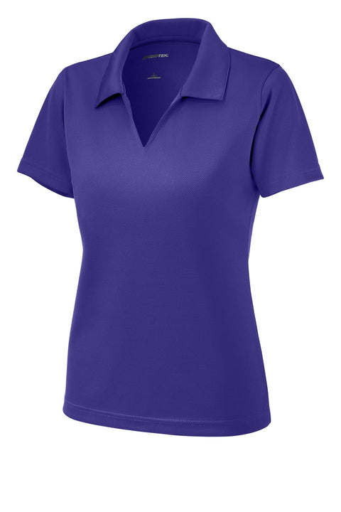Sport-Tek L469 Women's Dri-Mesh V-Neck Polo