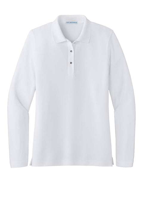 Port Authority L500LS Women's Silk Touch Long Sleeve Polo