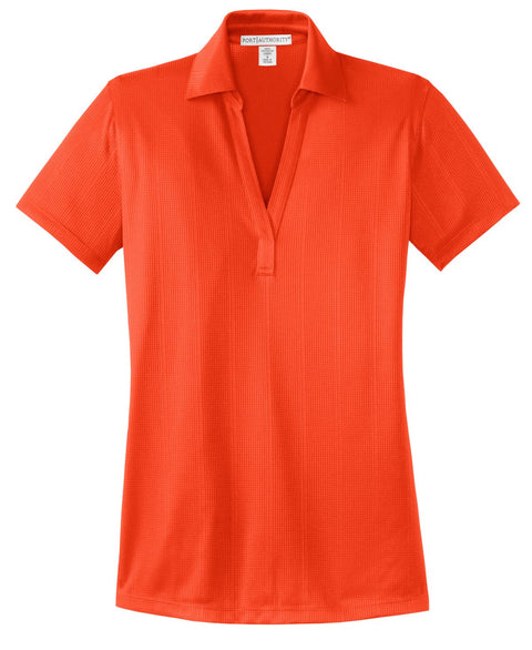 Port Authority L528 Women's Performance Fine Jacquard Polo