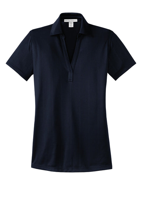 Port Authority L528 Women's Performance Fine Jacquard Polo